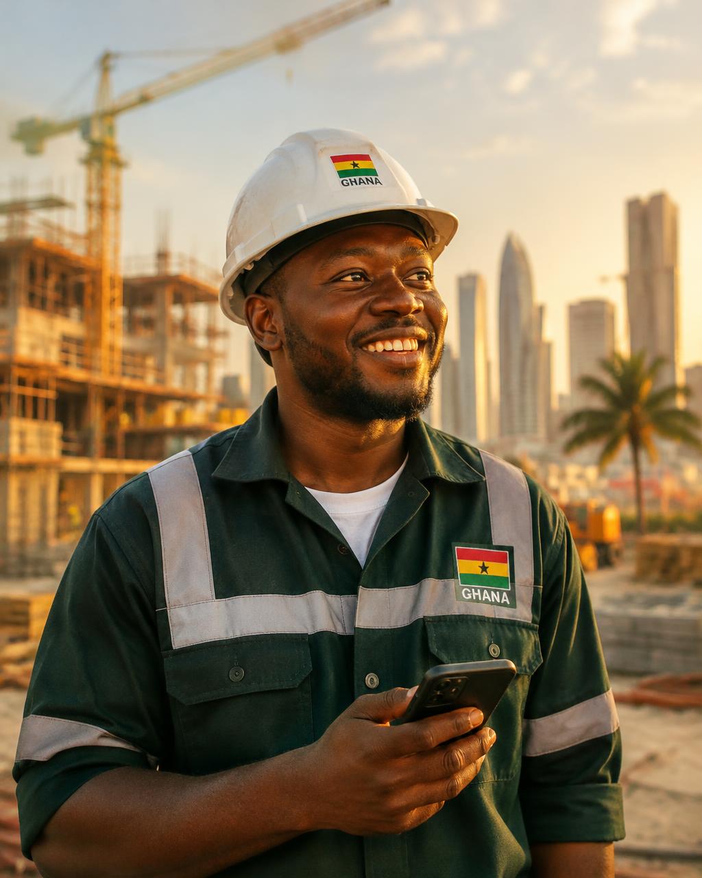 A JobLinq worker abroad